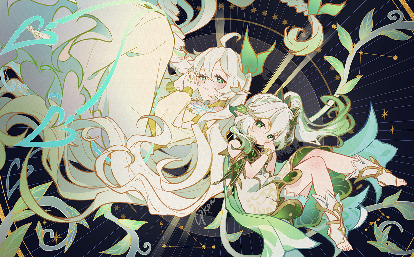 代码与四叶印：致纳西妲的三年之约